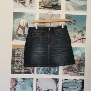 *NWT* American Eagle High Rise Denim Mini Skirt
